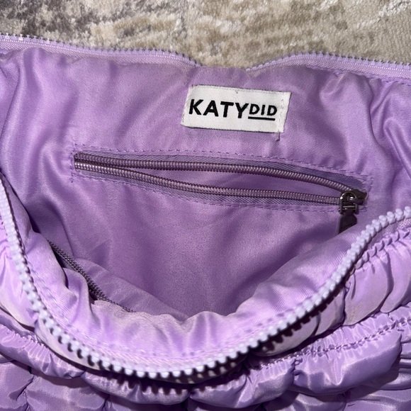 Katydid Purple Quilted Women's Bag - Picture 2 of 2